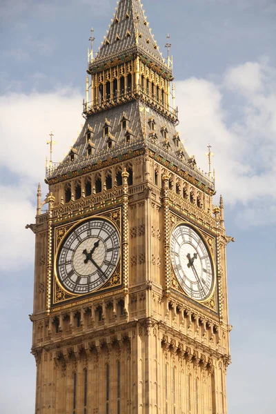 Big Ben Také Známý Jako Elizabeth Tower Londýn — Stock fotografie