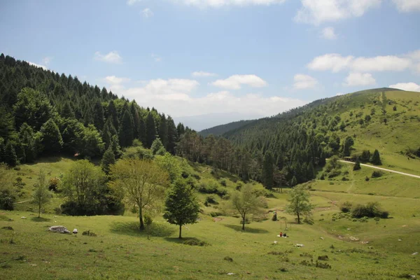 Гора Країні Басків — стокове фото