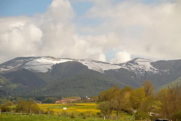 Bask Ülkesi Nde Dağ — Stok fotoğraf