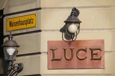 Berna şehrinin manzarası