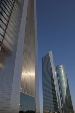 Madrid şehir merkezinde klasik mimari