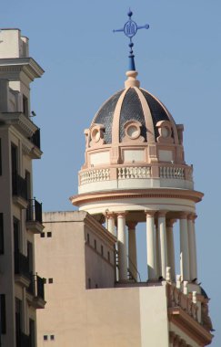 Madrid 'de şehir manzarası