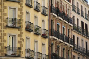 Madrid 'de şehir manzarası