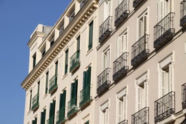 Madrid 'de şehir manzarası