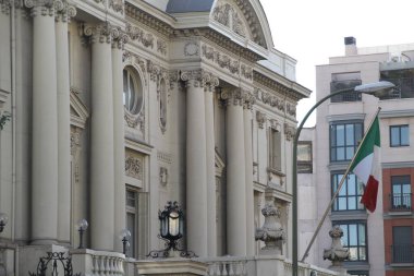 Madrid 'de şehir manzarası