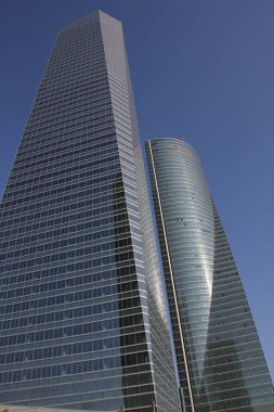 Madrid 'de şehir manzarası