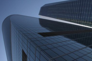 Madrid 'de şehir manzarası