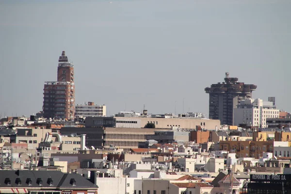 Madrid Şehir Merkezinde Klasik Mimari — Stok fotoğraf