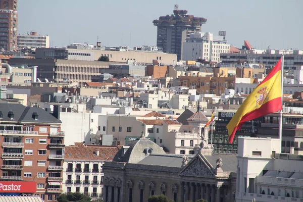 Madrid Şehir Manzarası — Stok fotoğraf