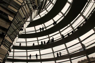 Berlin 'de şehir manzarası