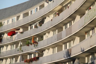 Berlin 'de şehir manzarası