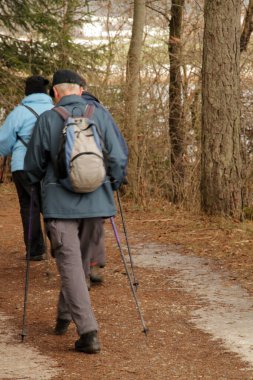 Kırsalda yürüyüş yapmak.