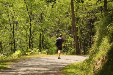 Kırsalda yürüyüş yapmak.