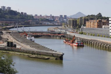 Bilbao Nehri manzarası
