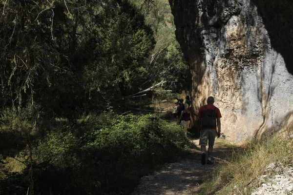 Wandern Auf Dem Land — Stockfoto