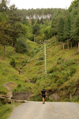 Kırsalda yürüyüş yapmak.