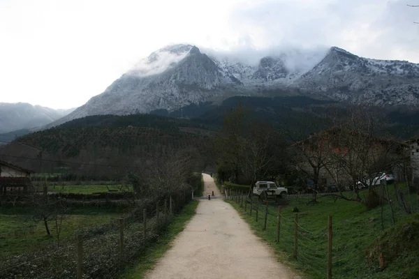 Montagna Nei Paesi Baschi — Foto Stock