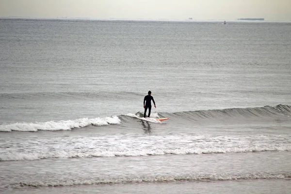 Surf Orilla Del País Vasco — Foto de Stock