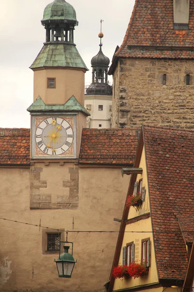 Rothenburg Der Tauber Γερμανία — Φωτογραφία Αρχείου