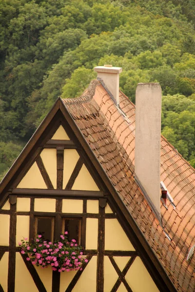 Rothenburg Der Tauber Německo — Stock fotografie