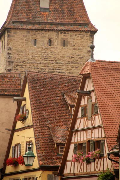 Rothenburg Der Tauber Γερμανία — Φωτογραφία Αρχείου