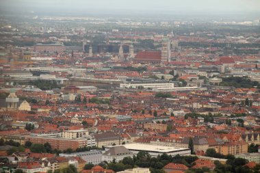 Münih 'te şehir manzarası