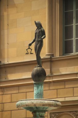 Münih 'te şehir manzarası