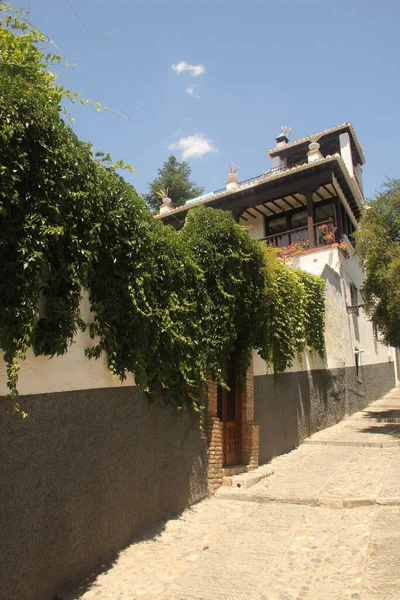 Dziedzictwo Architektoniczne Granada Hiszpania — Zdjęcie stockowe