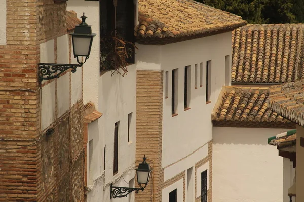 Αρχιτεκτονική Κληρονομιά Στη Γρανάδα Ισπανία — Φωτογραφία Αρχείου