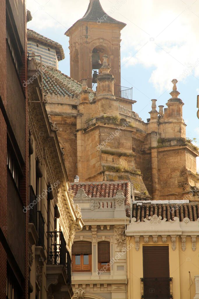 Architectonic heritage in Granada, Spain