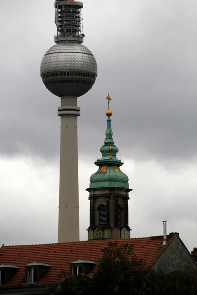 Stedelijk Landschap Stad Berlijn — Stockfoto