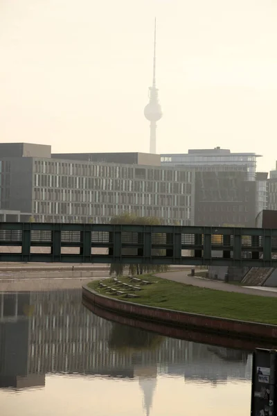 Urbanscape Ciudad Berlín — Foto de Stock