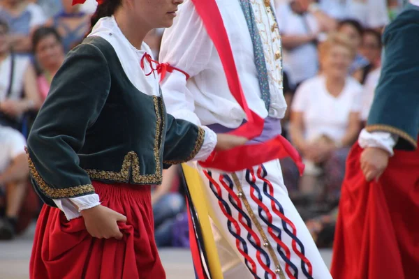 Festival Danza Folclórica Vasca Calle —  Fotos de Stock