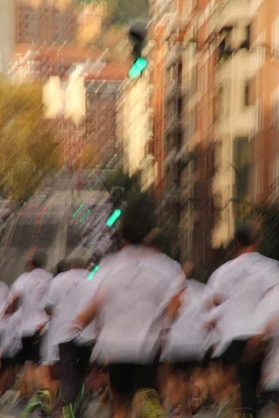 Volkslauf Den Straßen Von Bilbao — Stockfoto