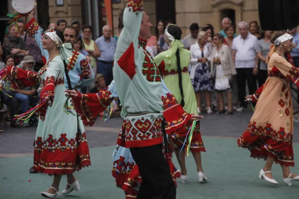 Russian Folk Dance Street Festival — Stock Photo, Image