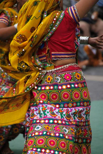 Indisk Folkdans Gatufestival — Stockfoto