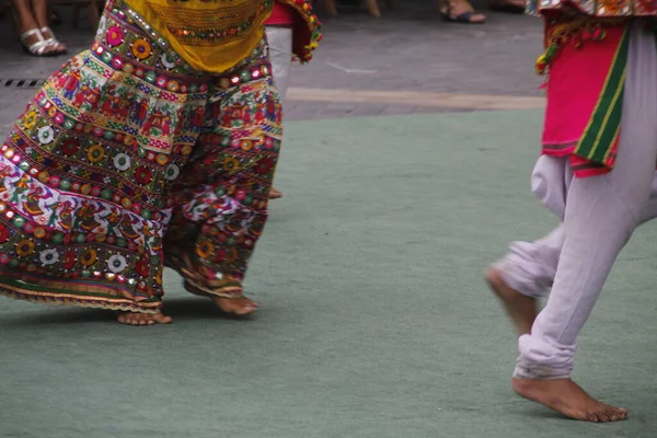 Danza Folclórica India Festival Callejero —  Fotos de Stock