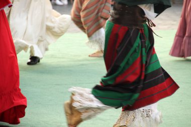 Geleneksel dans Arjantin 'den bir jet festivalinde