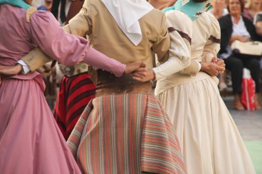 Geleneksel dans Arjantin 'den bir jet festivalinde