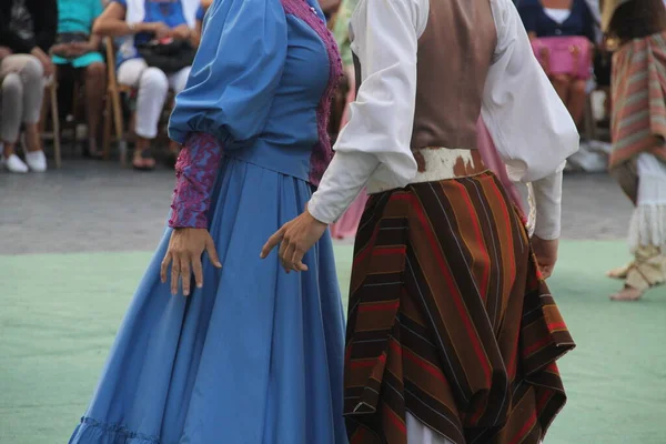 Tradiční Tanec Argentiny Steetovém Festivalu — Stock fotografie