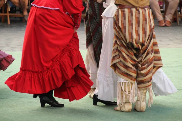 Traditionele Dans Uit Argentinië Een Steet Festival — Stockfoto