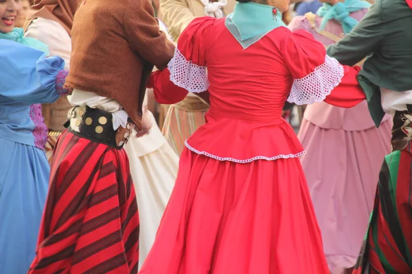 Tradiční Tanec Argentiny Steetovém Festivalu — Stock fotografie