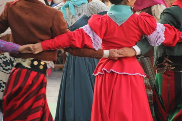 Traditioneller Argentinischer Tanz Bei Einem Steet Festival — Stockfoto