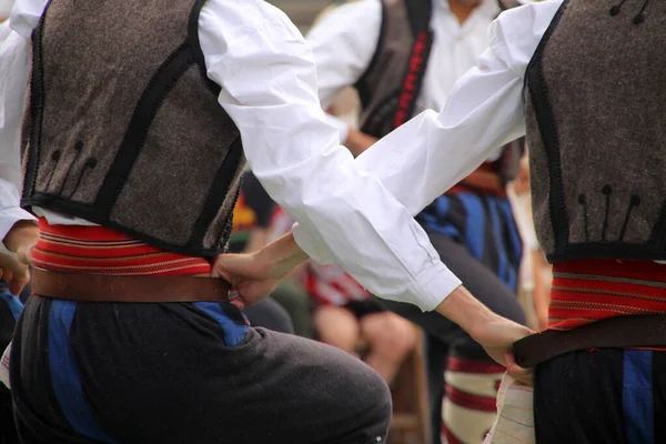 Macedonian Folk Dance Street Festival — Stock Photo, Image