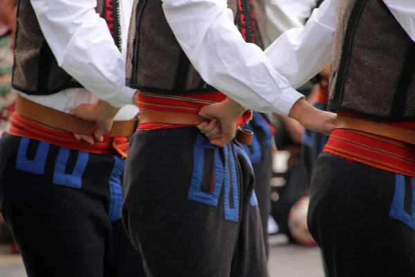 마케도니아 사람들 축제에서 — 스톡 사진