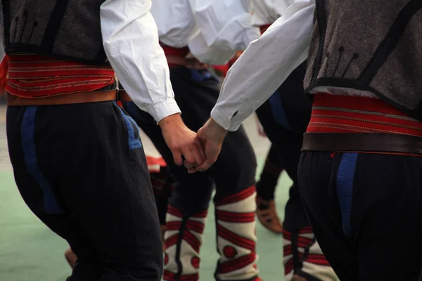 Macedonian Folkdans Gatufestival — Stockfoto