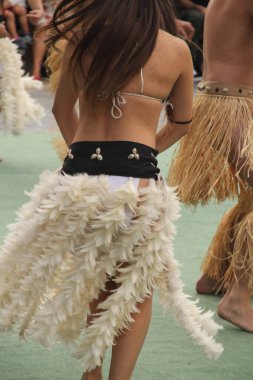 Güney Denizleri Halk Festivali 'nde dans ediyor