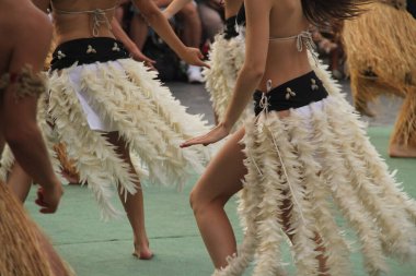 Güney Denizleri Halk Festivali 'nde dans ediyor