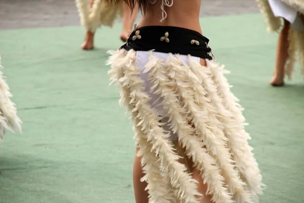 Южные Моря Танцуют Уличном Народном Фестивале — стоковое фото