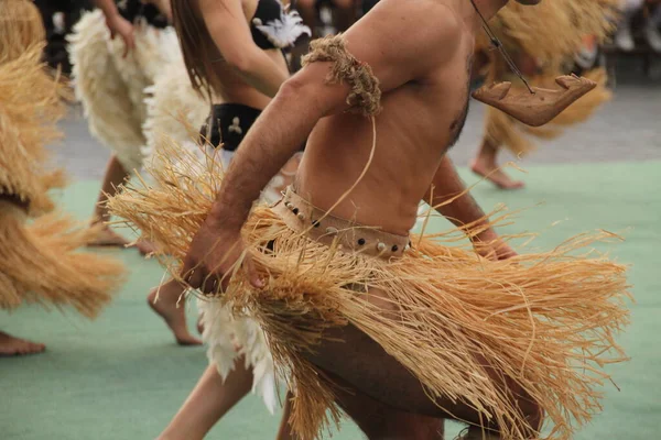 Söderhavet Dans Gata Folkfest — Stockfoto